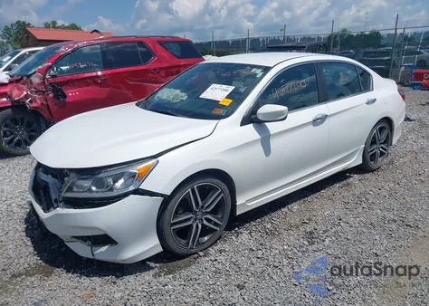 2016 Honda Accord Sport из США, поврежденный, VIN 1HGCR2F55GA013074